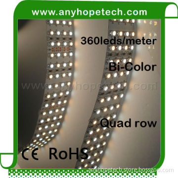 Competitive price smd3528 hot selling four row 24v led flexible strip light